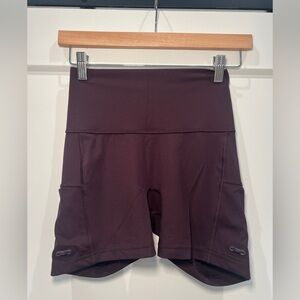 Gymshark Women's Dark Purple Bike Shorts